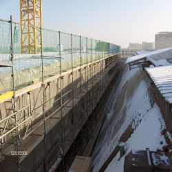 kraggeruestfassade albertinum mit haengegeruest zum dach suedseite 01